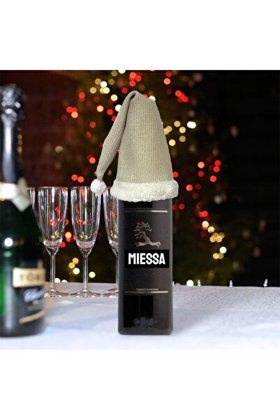 MİESSA Christmas Dwarf Hat, Decorative Wine Bottle Hat