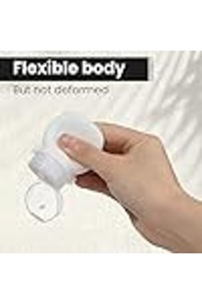 COOYA Silicone Travel Bottles,Approved Container for Shampoo Conditioner Toiletries(4 Pieces