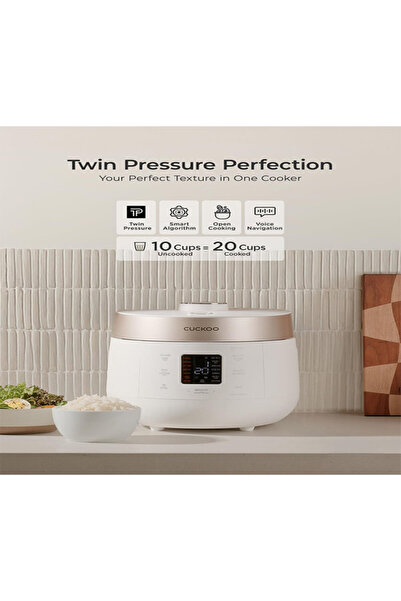 Cuckoo 10-Cup HP Twin Pressure Rice Cooker (CRP-ST1009F)