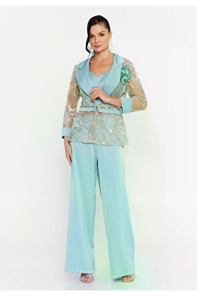 MAXXE 5900CRS SATEN KREP PANTOLONLU 3'LÜ TAKIM