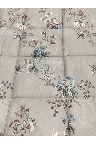 ShinyFlower Cotton Filling Comforter 5 Pieces Set ,Soft Microfiber Fabric, Single Size 220x160 cm