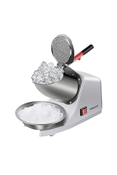 SOKANY Electric Ice Crusher Machine Electric Shaved Ice Machine Smoothie Machine for Home and Commercial
