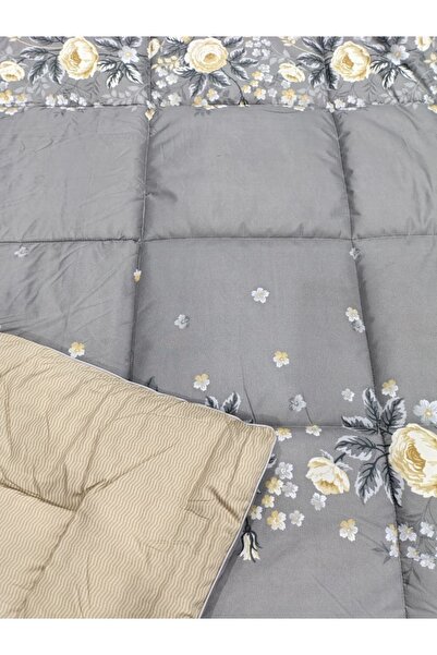 ShinyFlower Cotton Filling Comforter 5 Pieces Set ,Soft Microfiber Fabric, Single Size 220x160 cm