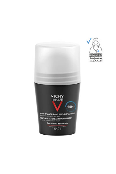 Vichy مزيل عرق رول ان 48 ساعة مضاد للتعرق للرجال من فيتشي - 50مل