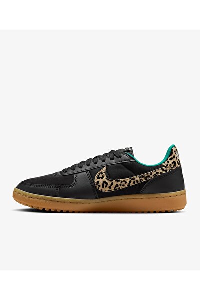 Nike Field General 82 Leopard Print Black Sneaker Ayakkabı