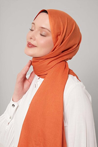 Levidor Turuncu Düz Tensel Şal