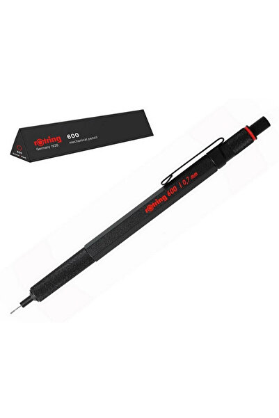 Rotring Versatil Kalem / Uçlu Kalem 0.7 Mm Uç ( SİYAH 600 BLK MP 0.7 GB 1 Seri )