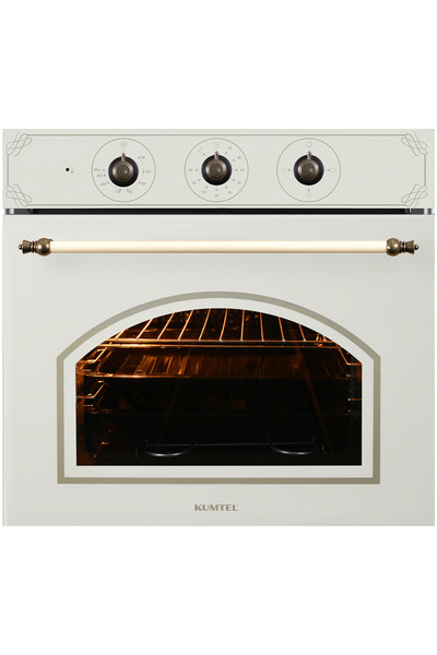 KUMTEL Rustik Bej Cam Ankastre Fırın 3 Prog. B66-S2 (MT)