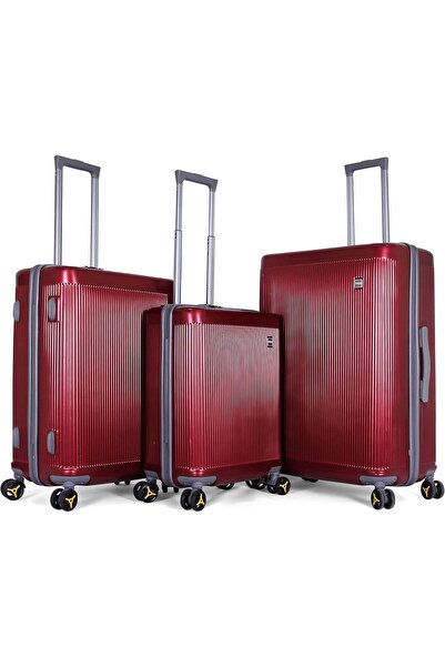 Titan 3-Piece Travel Luggage Set | Stylish ABS Hardcase Suitcases with TSA Lock & Spinner Wheels