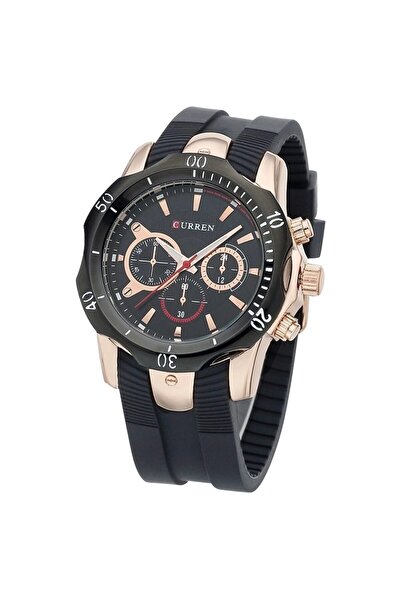 Curren Virtuoso men's casual watch, black