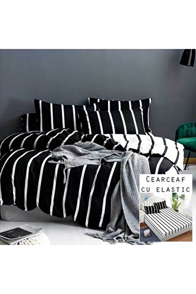 Patul Λευκά είδη, Σατέν Βαμβάκι, Θείο, 2 άτομα, Διπλό κρεβάτι, 4 τεμάχια, Εντ...