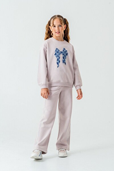 HAUSEkids 5-9 Years Old Butterfly Magic Girl's Suit-Lavender