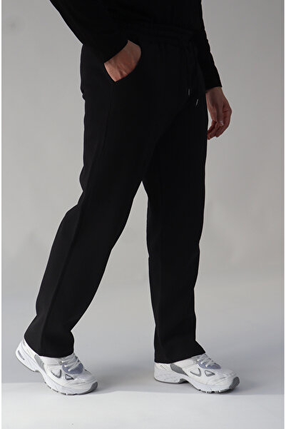 memowear بنطلون رياضي فضفاض مريح من القماش المحبوك