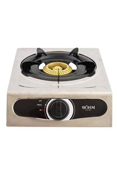 BÖHM Plită pe gaz cu un singur arzător BG-MG-001 C cu aprindere electrică