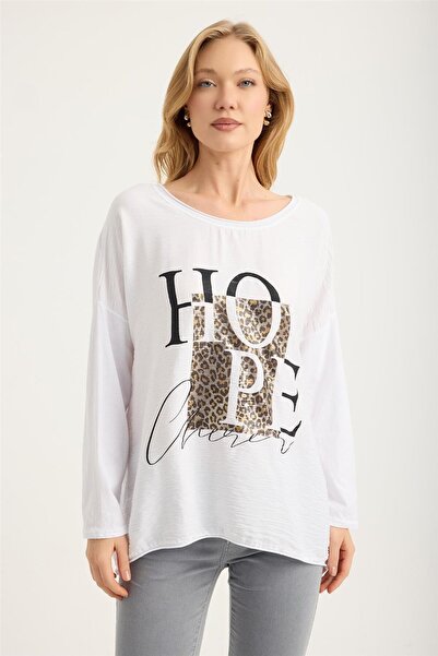 HomeStore Блузка з блискітками «Леопард» *Hope*