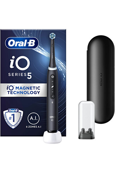 Oral-B Periuță de dinți electrică iO5 cu tehnologie magnetică și micro-vibraț...