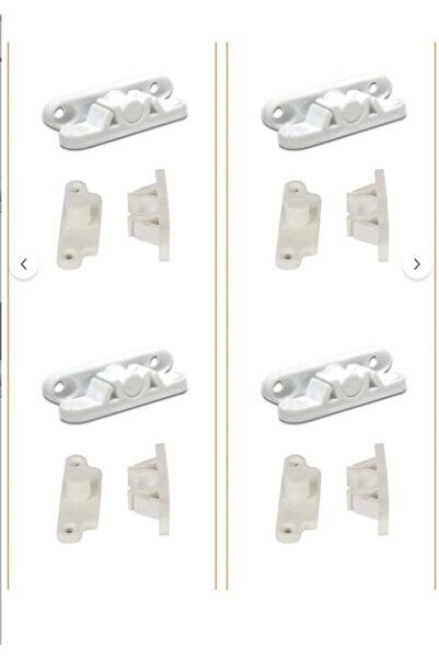 Günalp Pvc Aksesuar Pvc Sineklik Kapı Pencere Çıtçıt Kilit Beyaz