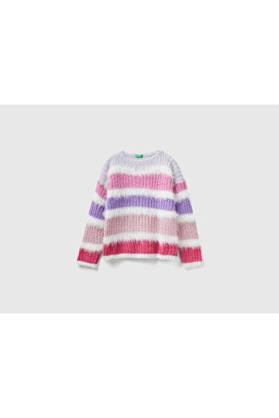 United Colors of Benetton سترة أطفال مخططة
