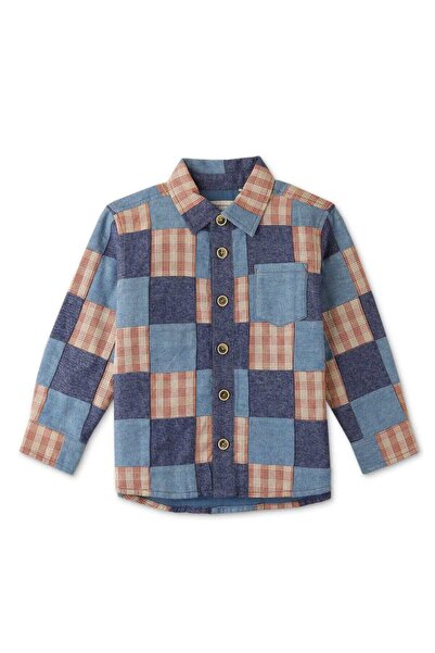 Gingersnaps Boys Lightweight Checkered Jacket
