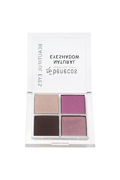 benecos Beautiful Eyes Bio Quattro Eyeshadow, 7.2 g