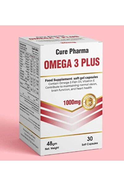 C.ARLEY Cure Pharma Omega 3 Plus 30 Soft Capsules