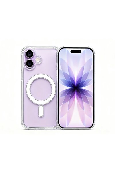 Lullaxx جراب شفاف لهاتف iPhone 17 - شحن مغناطيسي، مقاوم للسقوط والصدمات (أكري...