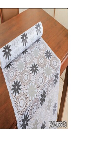 ERKSOLHOME PVC ŞEFFAF KAPLI KAYDIRMAZ DOLAP - RAF İÇİ DANTEL ÖRTÜ