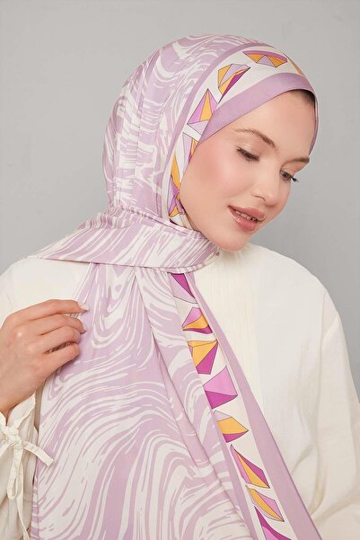 Levidor Leylak Zebra Desen Club Şal