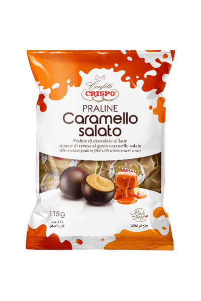 Crispo Crid'Or Praline Caramel Sărat 115g