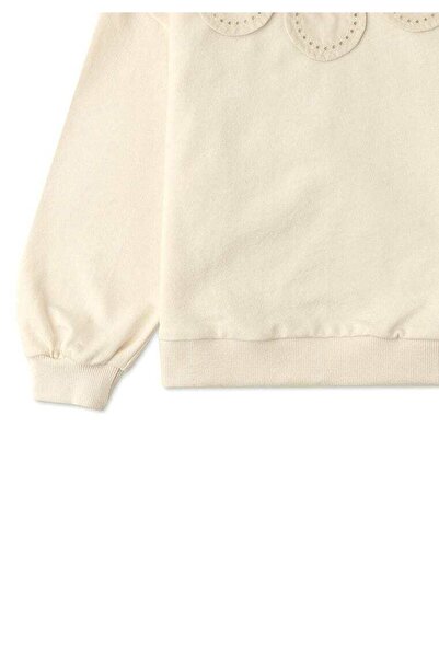 Gingersnaps Girls' Embroidered Neck Pullover