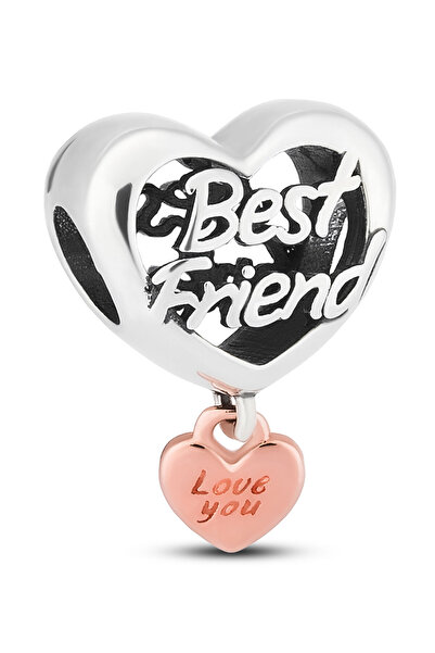 Other Pandantiv inimă din argint cu inscripția „cel mai bun prieten” pentru o...