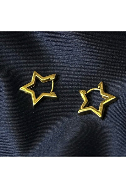 Arpaş 14 Ayar Altın Yıldız Küpe