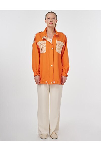 Kayra Ceket KA-B25-13039 Turuncu