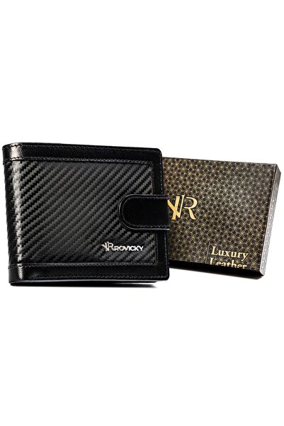 Other Portofel bărbătesc din piele R-24-06L-CF-5610 Negru