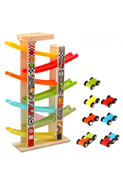 Krista Pistă de raliuri din lemn cu 7 niveluri
