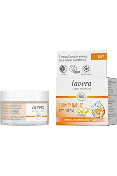 Lavera Glow by Nature Κρέμα ημέρας με βιταμίνη C και συνένζυμο Q10, 50 ml -