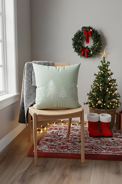 Evdek Christmas Throw Pillow Cover Ds32