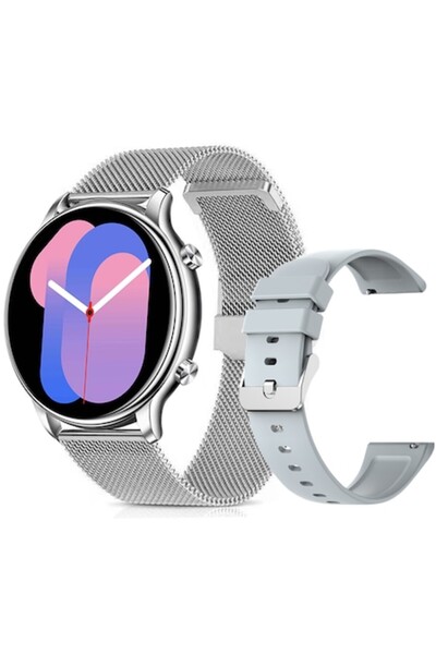 SOLTOY SOLTOY™ KroM SmartWatch, 1.3" FULL Touch Display, Bluetooth Calling, Ultra Thin, Notifications