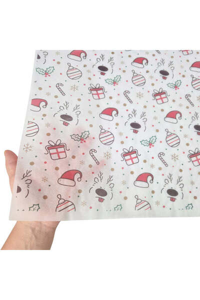 Papette Set of 500 pieces Christmas tissue paper Jolly Reindeer 17g – size 50x75cm