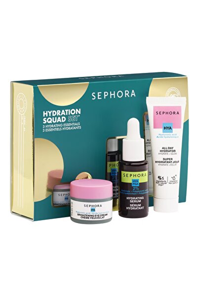SEPHORA KIT D'HYDRATATION - Set of 3 essential moisturizing products for the face