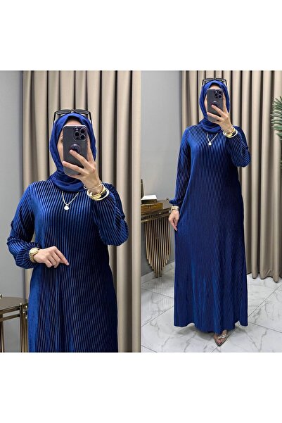 Sum PİLİSELİ KADİFE ELBİSE