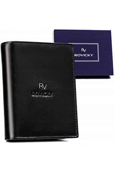 Other Stylish men's leather wallet without clasp - Rovicky