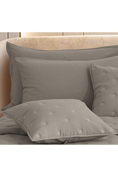 ShinyFlower Washed Cotton Comforter With Dots 8 pieces Quilt Set Size 220 x 240cm