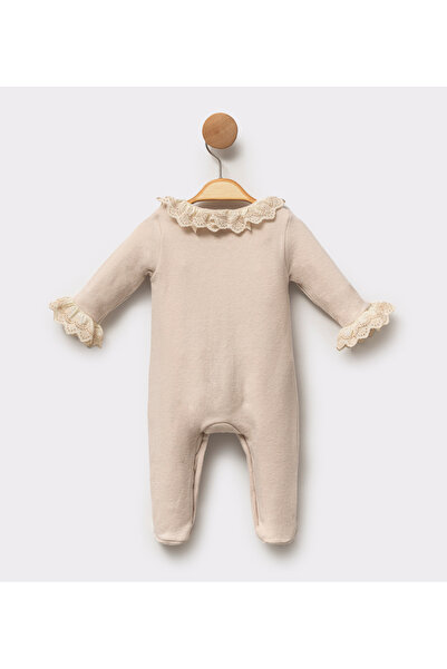 Cassiope Baby Knitwear Bow Jumpsuit