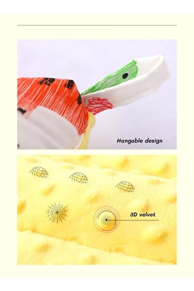 Generic Baby Pillow,Cotton Soothing Touch Granular Velvet Pillow,Baby Soothing Pillow,Baby Nap Pillow(Blue)