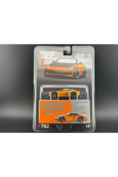 mini gt BL 782 Nissan Fairlady Z LB-NATION WORKS LB Gold 1/64 Model Araba