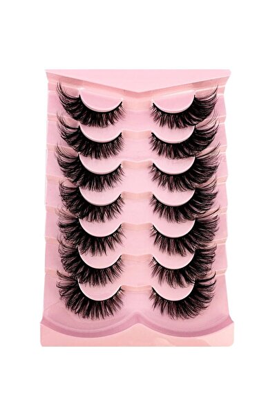 Choice3 7 أزواج 014 رموش عين القطة الجديدة 5D رموش صناعية طبيعية ناعمة ورقيقة...