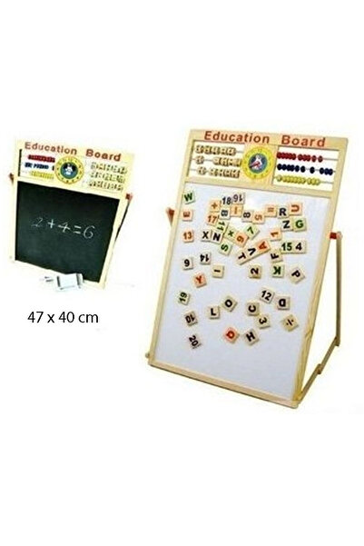 Krista Masă medie din lemn cu două fete 5 în 1