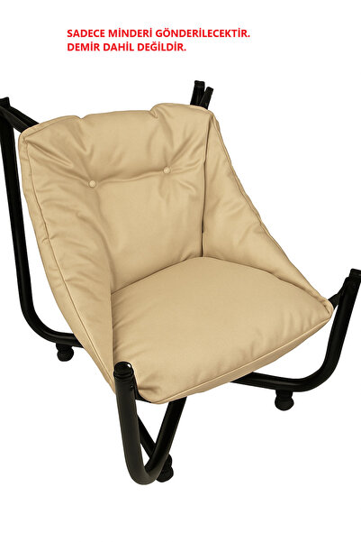 Pufumo BAHÇE SANDALYESİ ASMA MİNDER ( SADECE MİNDERİDİR. DEMİRİ GÖNDERİLMEYEC...