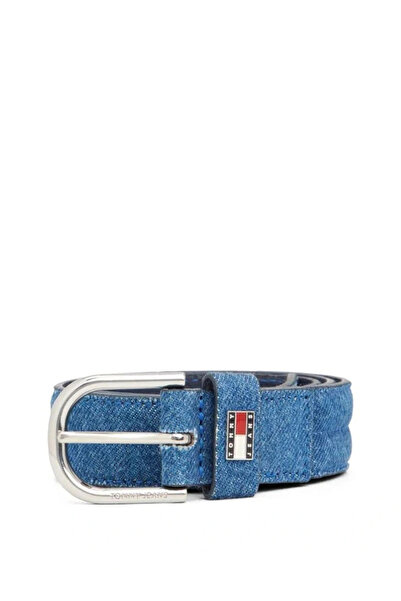 Tommy Hilfiger حزام نسائي أزرق من TJW Denim Cool 3.5 AW0AW180461AF